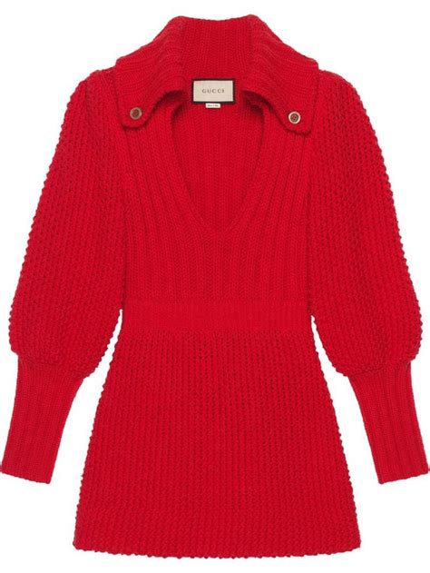 gucci fine wool dress|Gucci wool.